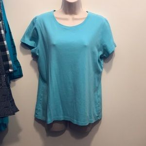 St. John’s Bay light Turquoise T-shirt size XL